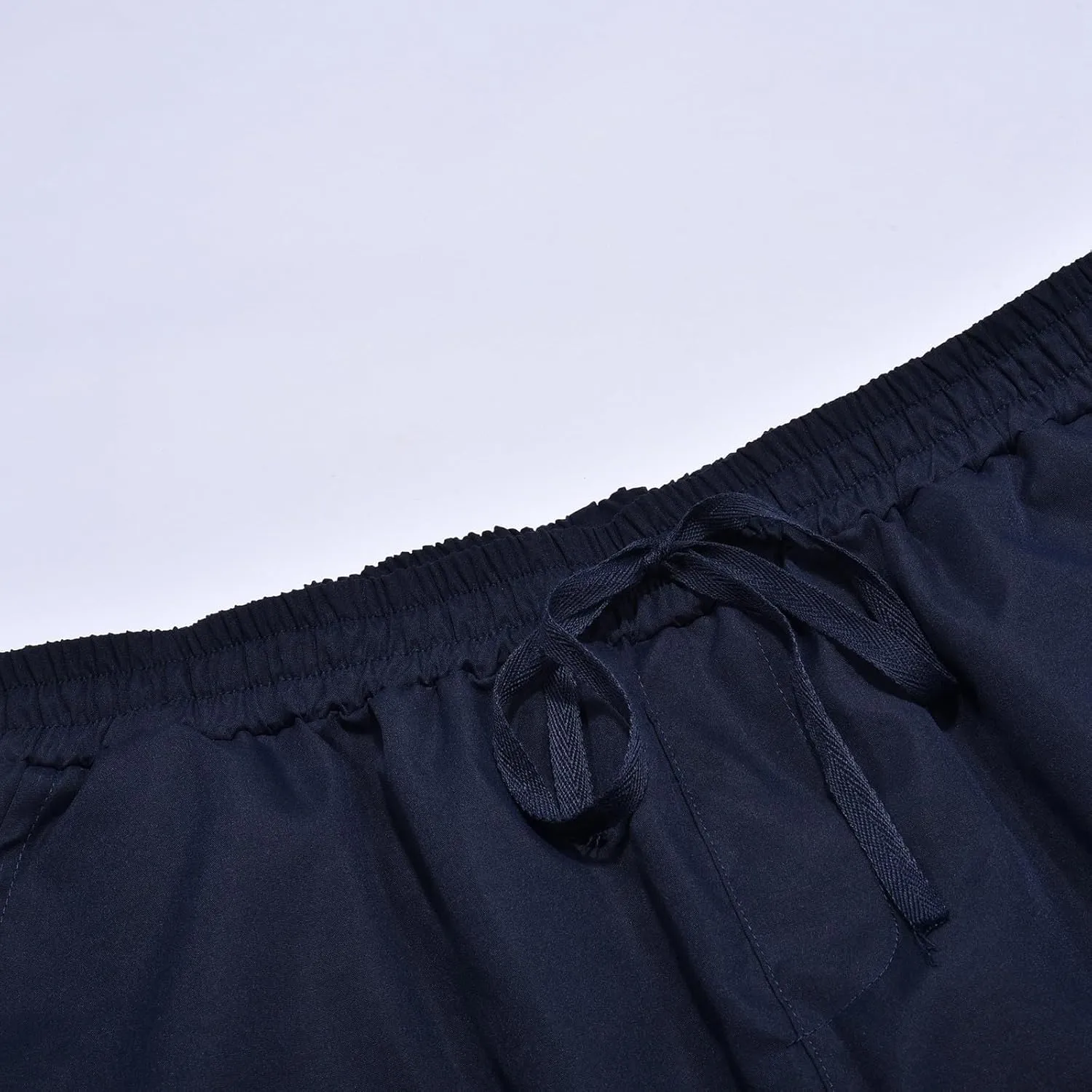 Mens' Fleece Joggers Sweatpants Solid Color Pants Men Overalls Drawstring Workout Tactical Joggers Sweatpants for Men