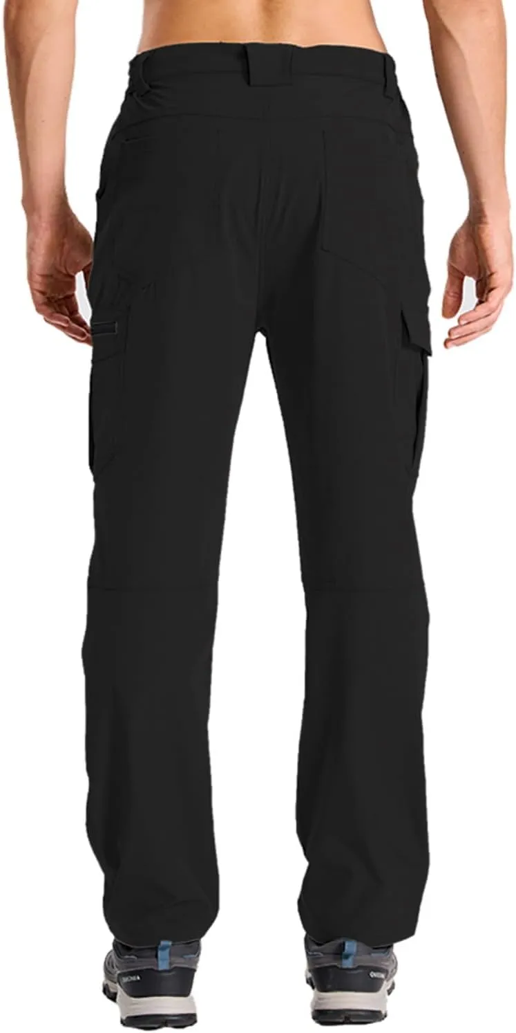 Men's Hiking Cargo Work Pants Waterproof Lightweight Quick Dry Outdoor Fishing Mountaineering Travel Tactical Pants