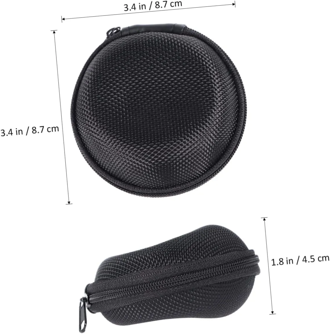 Mens Jewellery Box Women Case 6 Pcs Carrying Case Men Watches Smartwatch Organizer Portable Case Zipper Bag Reloj Inteligente para Hombre Watches Showcase Anti-Stress Travel Storage Case Watch Gift