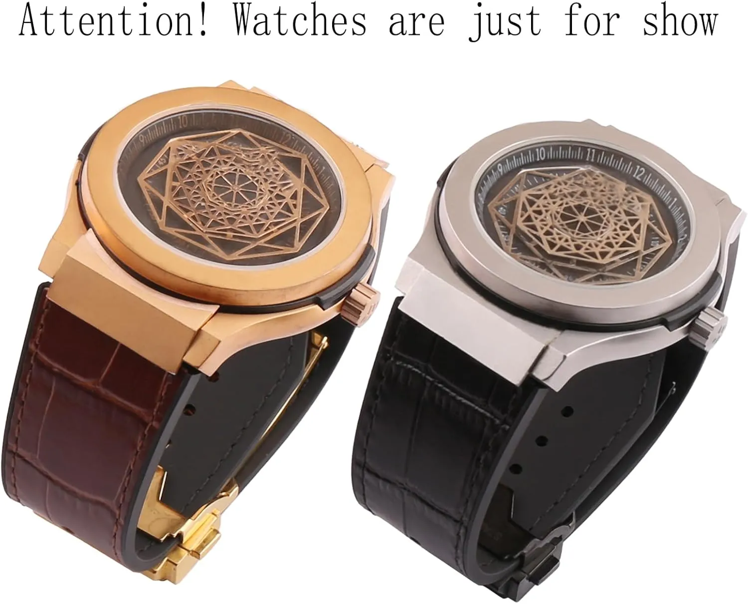 Men's leather watch strap compatible with Hublot BIG BANG Women's Outdoor Sports waterproof bracelet 19mm*25mm watch accessories