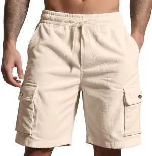 Men’s Quick-Dry Stretch Hiking Cargo Shorts with Pockets Quick Dry Lightweight Breathable Tactical Shorts Summer Travel 2025