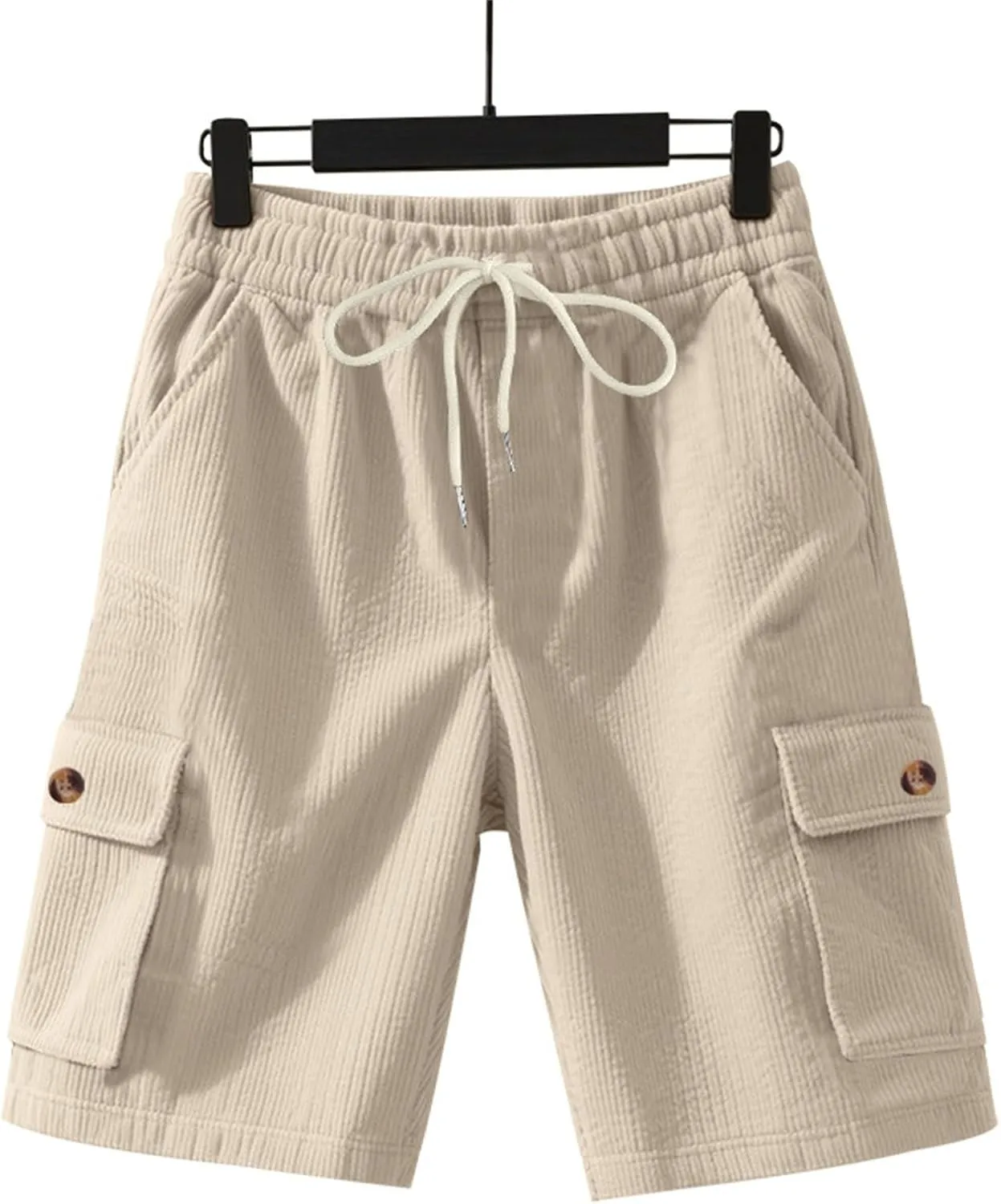 Men’s Quick-Dry Stretch Hiking Cargo Shorts with Pockets Quick Dry Lightweight Breathable Tactical Shorts Summer Travel 2025