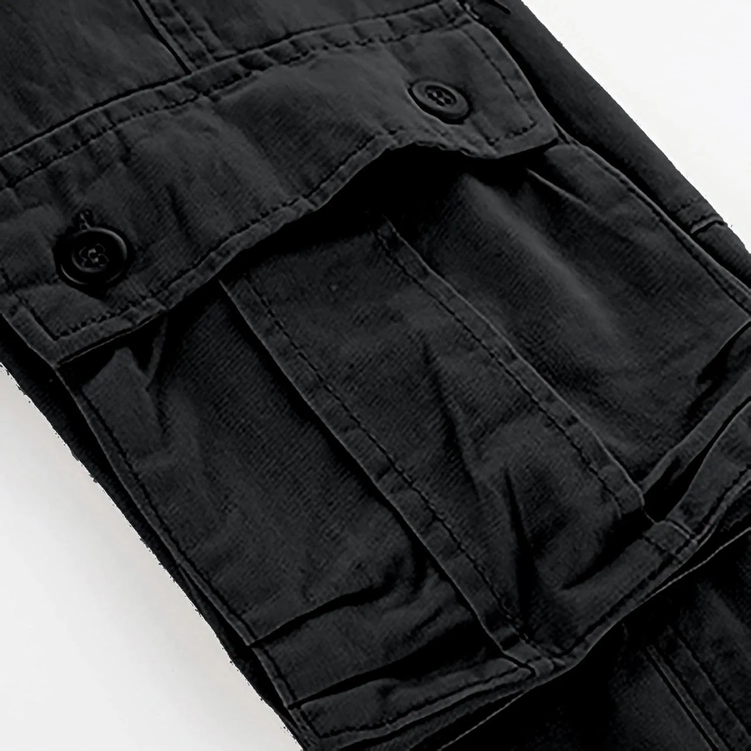 Mens Relaxed Fit Straight Leg Outdoor Work Pants Big and Tall Cargo Pants with Pockets Regular Fit Casual Hiking Pant