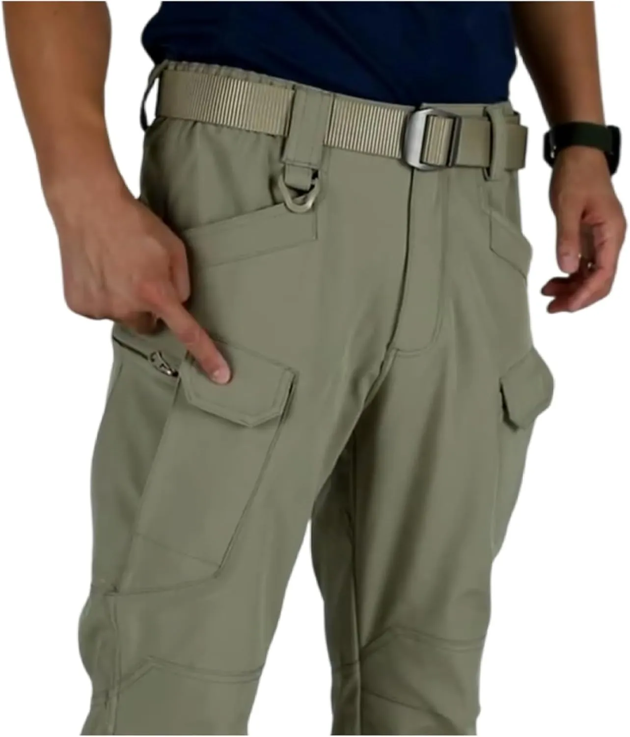 Mens Tactical Cargo Pants Waterproof City Special Service Pants Military Fan Ix7 Multi Pocket Overalls