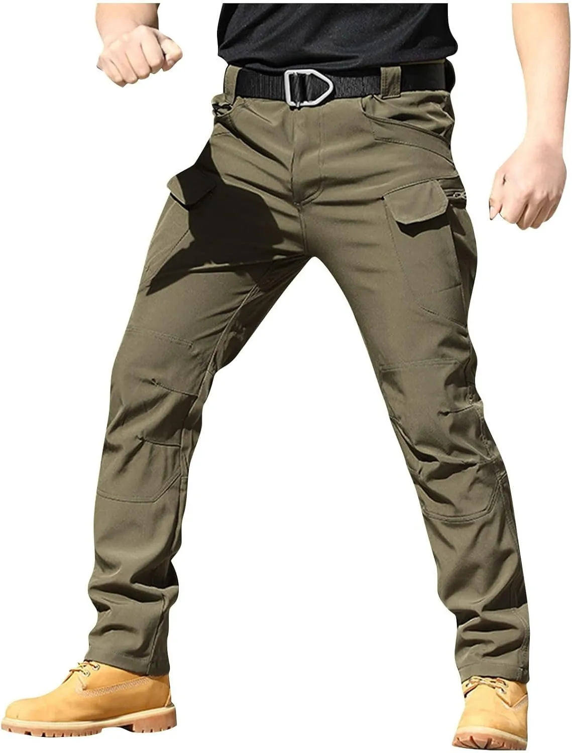 Mens Tactical Cargo Pants Waterproof City Special Service Pants Military Fan Ix7 Multi Pocket Overalls