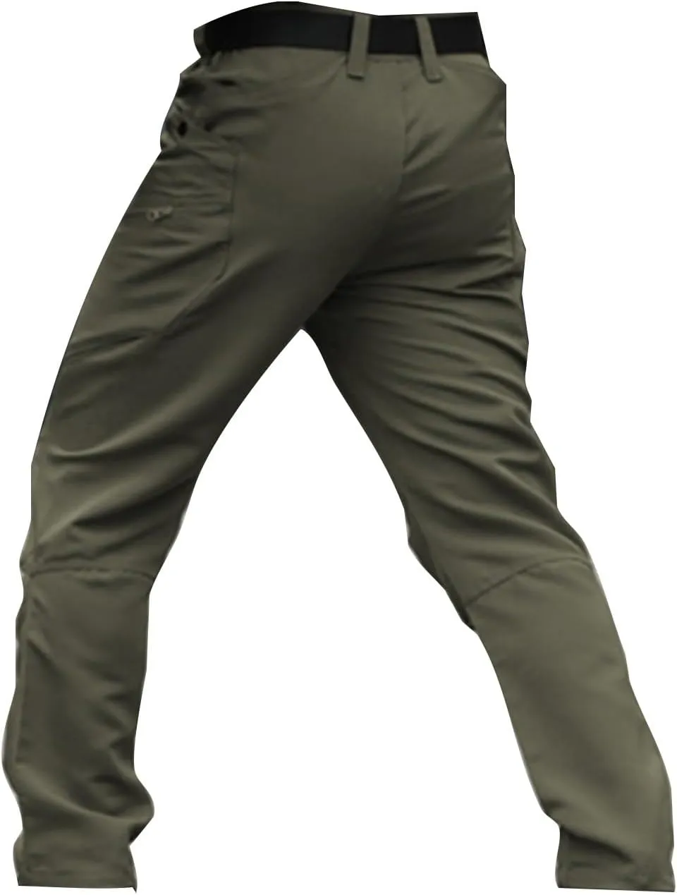 Mens Tactical Pants Hunting Camo Stretch Pant Waterproof Cargo Moisture Wicking Pants with Pockets