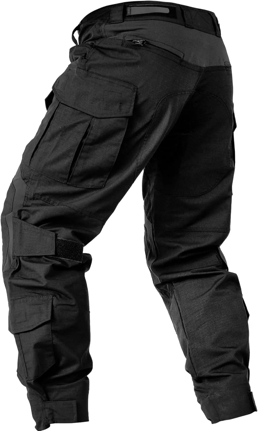 Men’s Tactical Pants with Knee Pads Waterproof G3 Combat Pants Camo Cargo Pants with 10 Pockets No Belt