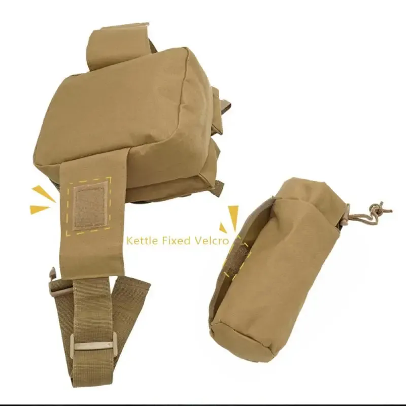 Men's Tactical Waist Pack - Nylon Belt Bag for Outdoor Sports and Hunting