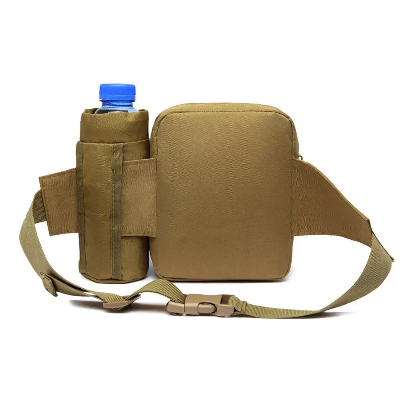 Men's Tactical Waist Pack - Nylon Belt Bag for Outdoor Sports and Hunting