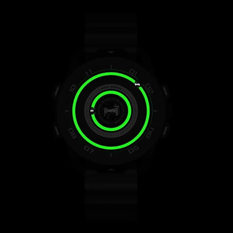Mens Watches Creative Magnetic Wrist Watch Waterproof Quartz Watch Automatic Analog Watch with Unique Design and Powerful Magnet