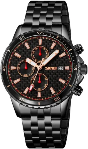 Mens Watches Luxury Quartz Chronograph 3sub Dial Watch for Men Casual Luminous Clock