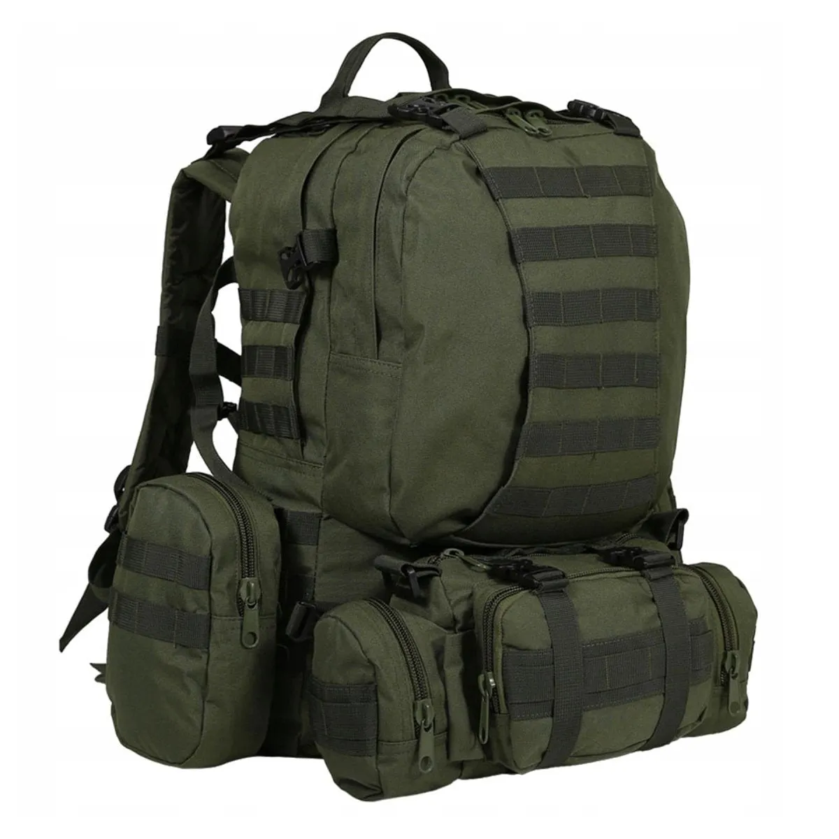 MIL-TEC DEFENSE ASSEMBLY PACK tactical backpack detachable belt rucksack olive