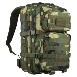 MIL-TEC U.S. Assault trekking rucksack 36L backpack woodland camo hiking daypack