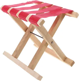 Milisten Outdoor Camping Foldable Stool Lightweight Portable Folding Bench for Adults Compact Chair for Fishing Hiking and Outdoor Activities and Comfortable Design