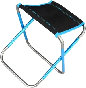 Mipcase Small Folding Stool Convenient Camping Stool Strong Durable Ideal for Beach Picnic Garden Travel
