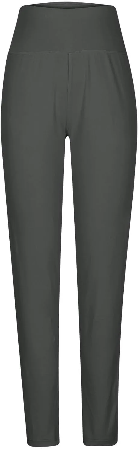 Miyaomn Women's Fleece Lined Yoga Leggings Tummy Control High Waisted Gym Pants Winter Thermal Warm Active Tights with Pocket