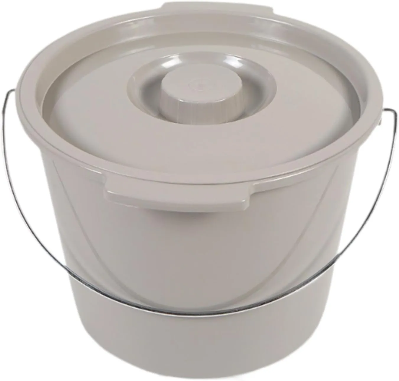 Mobile Potty with Handle Commode Bucket Camping Toilet