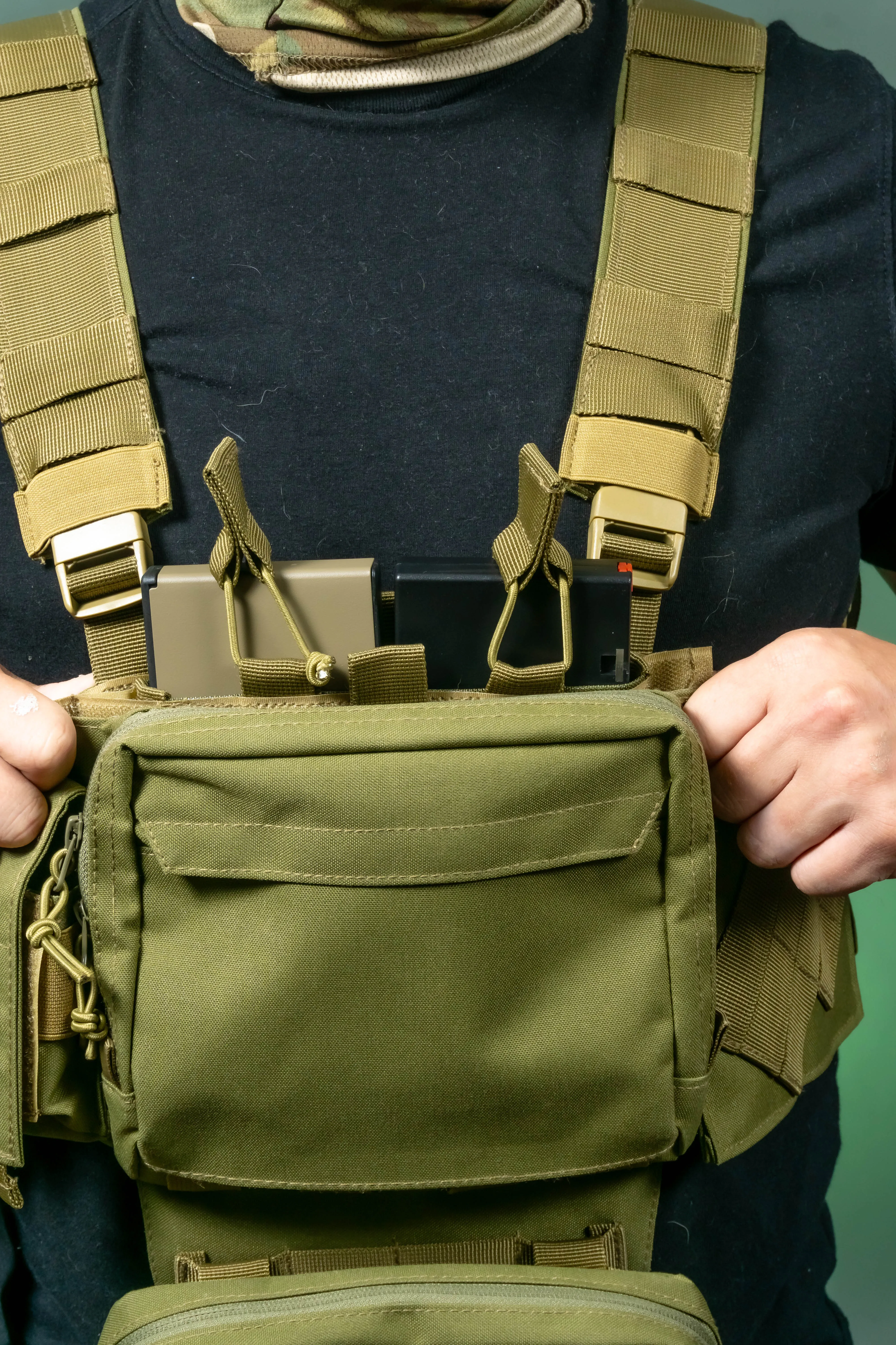 Modular Complete Chest Rig v2(Infrared Treated)