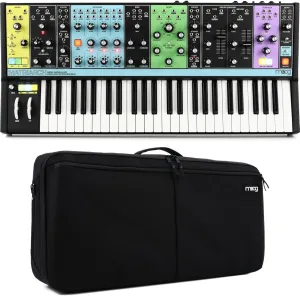 Moog Matriarch Semi-Modular Analog Synthesizer and Step Sequencer with Carry Case