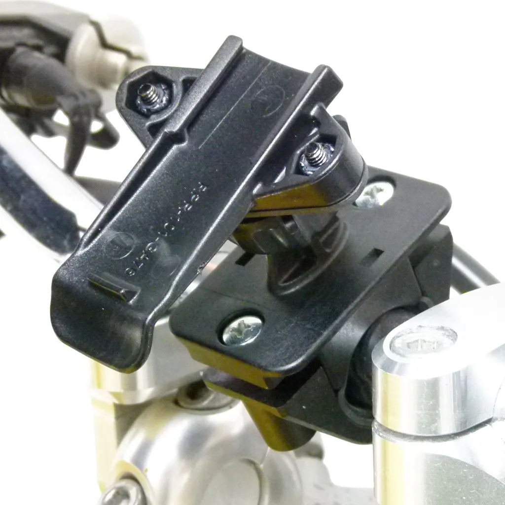 Motorbike Handlebar Mount & Dedicated Cradle for Garmin Approach G3 - G5 (sku 50092)