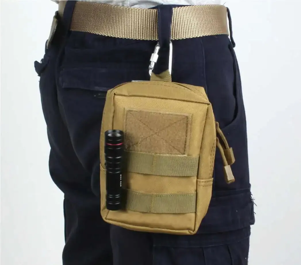 Multifunctional Outdoor Military Tactical Waist Bag with Molle System