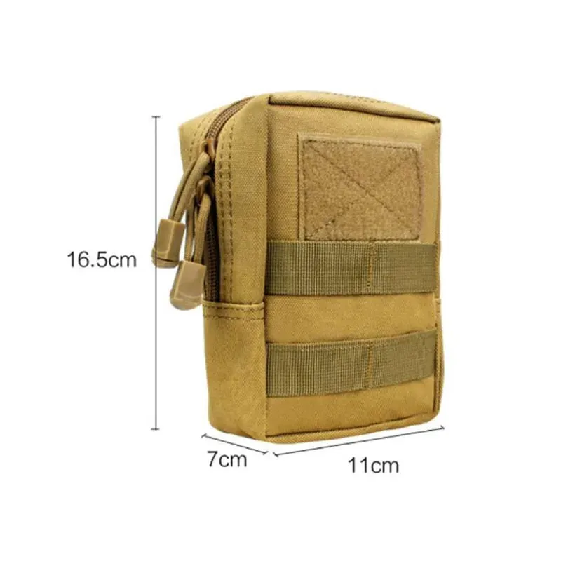 Multifunctional Outdoor Military Tactical Waist Bag with Molle System