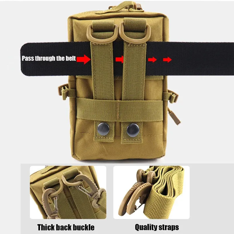 Multifunctional Tactical Waist Bag for Outdoor Adventures