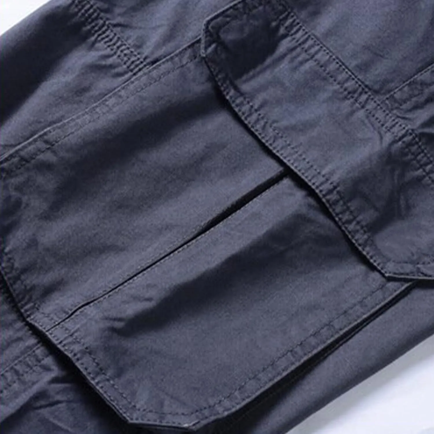 Muscularfit Men's Pants Stretch Relaxed Fit Joggers Athletic Cargo Pant Casual Loose Straight Sweatpants with Pockets Trouser