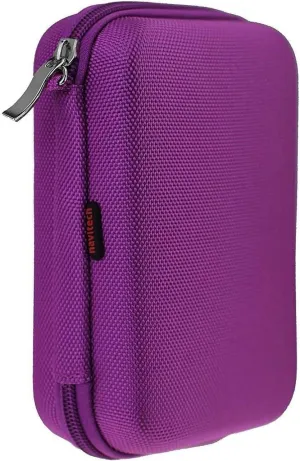 Navitech Purple Watch & Accessory Case Compatible with Garmin Forerunner 15 GPS
