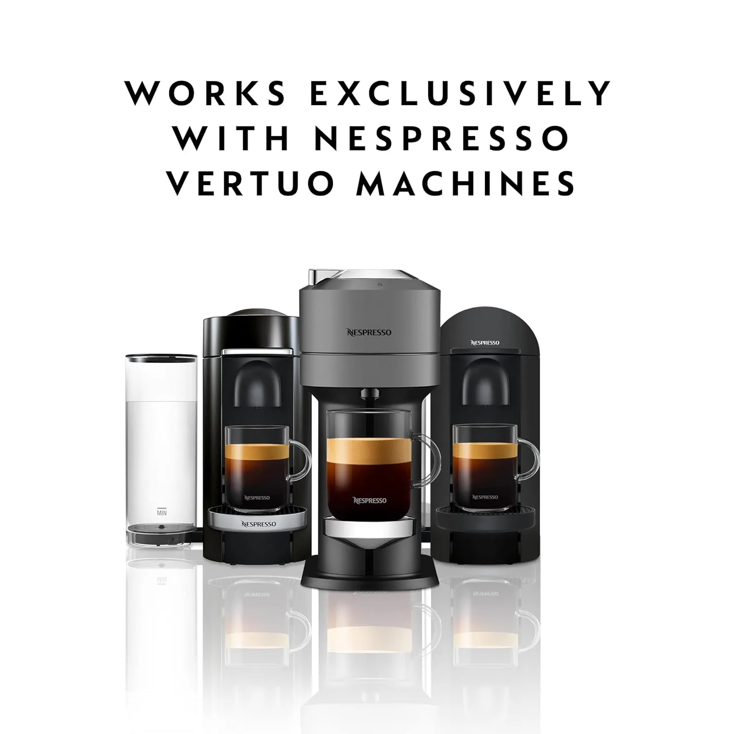 Nespresso Capsules Vertuo, Ice Forte, 30-Count Coffee Pods, Brews 7.8 oz.