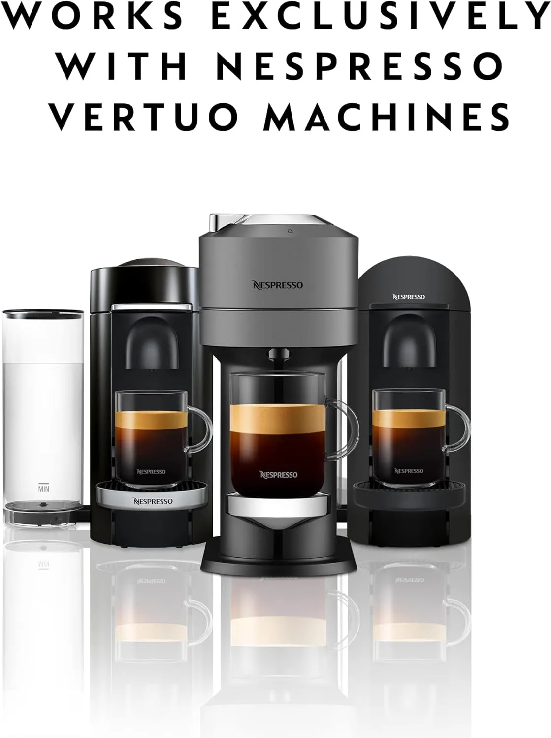 Nespresso Capsules Vertuo, Variety Pack, Medium and Dark Roast Coffee, 30 Count Coffee Pods, Brews 7.8 oz.