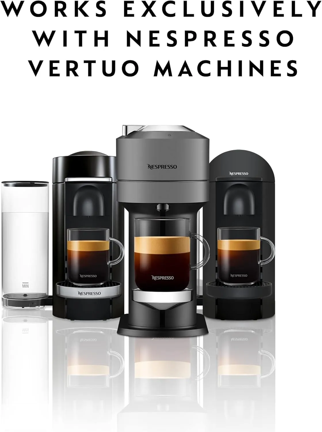 Nespresso Capsules Vertuo, Variety Pack, Medium and Dark Roast Coffee, 30 Count Coffee Pods, Brews 7.8 oz.