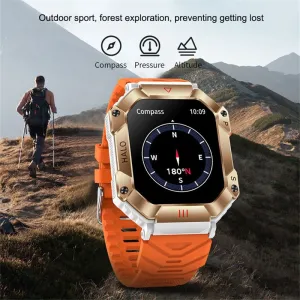 New Military Android GPS Smart Watch for Men and Women's Fitness