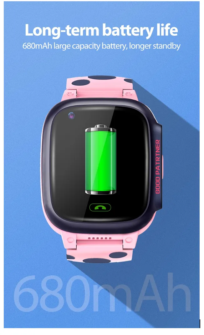 Newest 4G Smart Kids GPS Watch Phone Safety GPS Tracking Anti Lost Waterproof Kids Protect 4G Watches