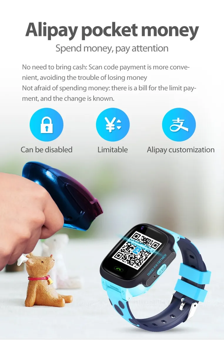 Newest 4G Smart Kids GPS Watch Phone Safety GPS Tracking Anti Lost Waterproof Kids Protect 4G Watches