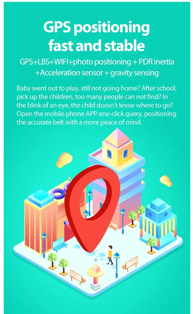 Newest 4G Smart Kids GPS Watch Phone Safety GPS Tracking Anti Lost Waterproof Kids Protect 4G Watches