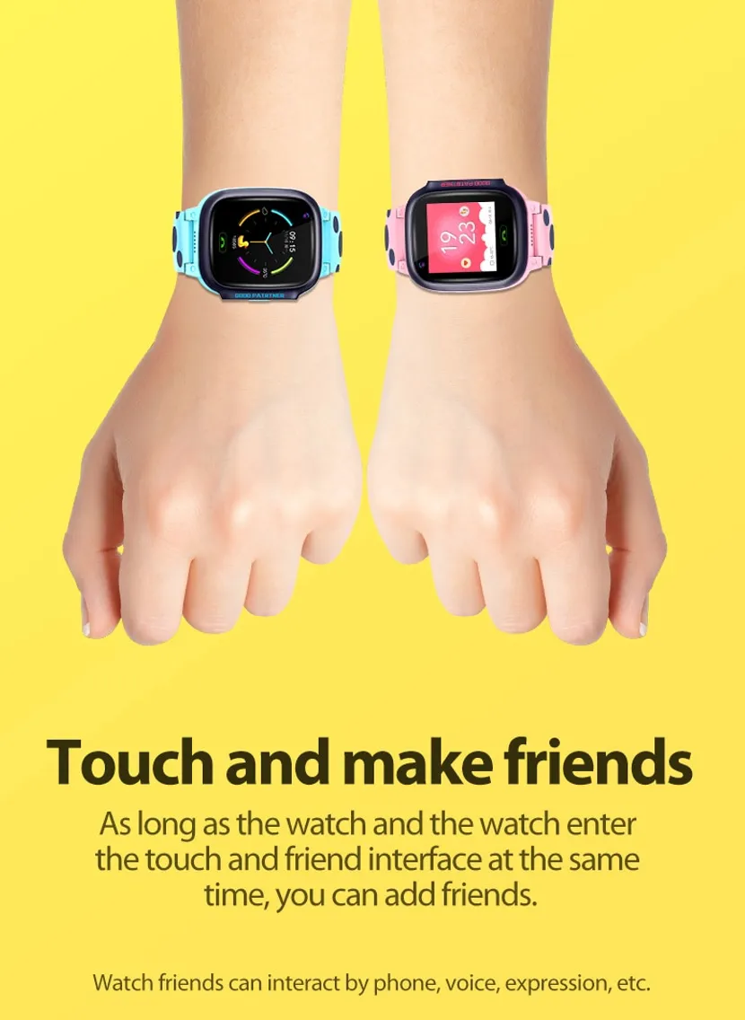 Newest 4G Smart Kids GPS Watch Phone Safety GPS Tracking Anti Lost Waterproof Kids Protect 4G Watches