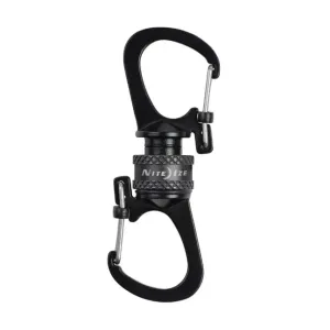 Nite Ize SlideLock 360 Degree Magnetic Locking Dual Carabiner - MSBL-09-R7S1