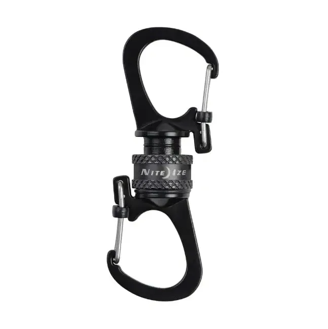 Nite Ize SlideLock 360 Degree Magnetic Locking Dual Carabiner - MSBL-09-R7S1