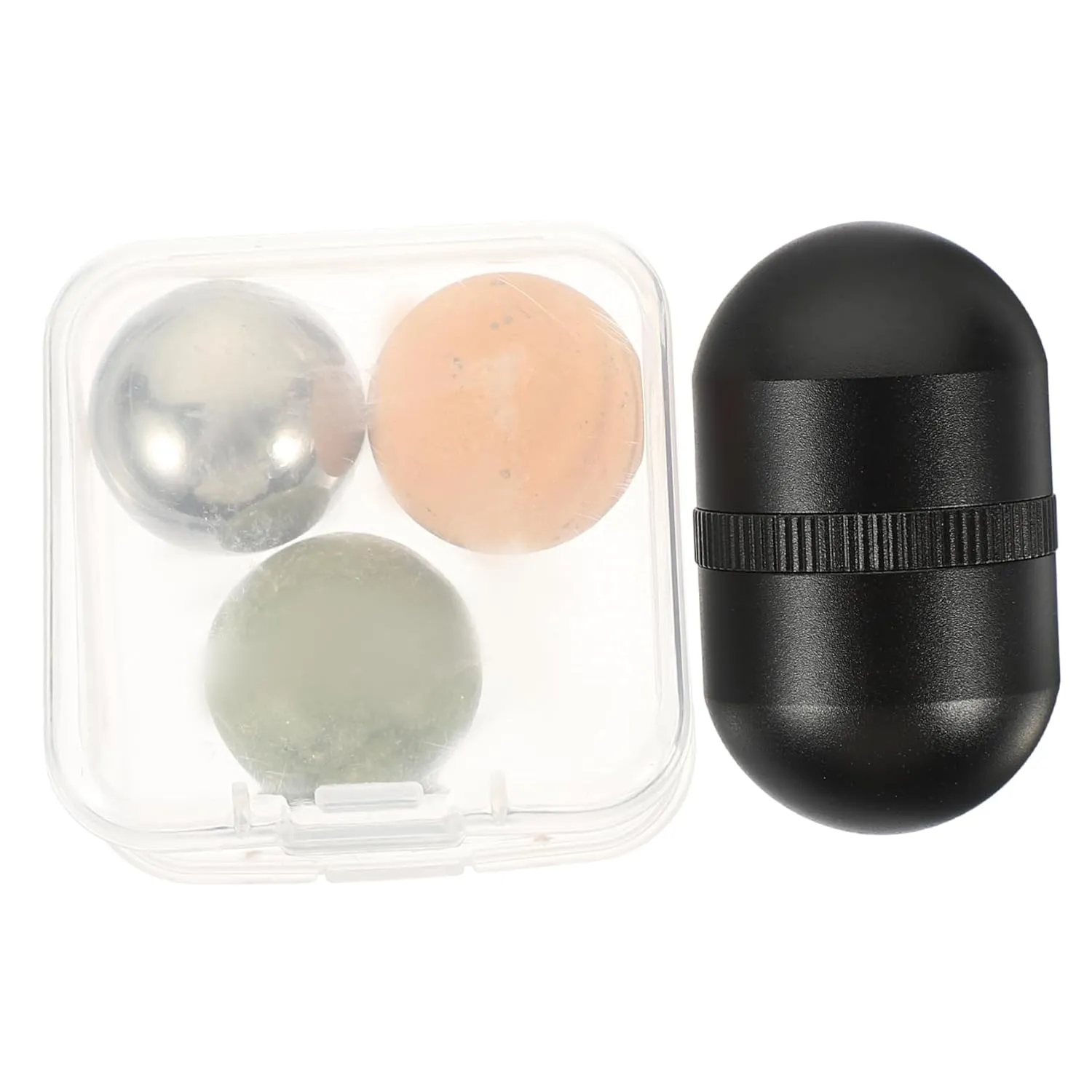 NOLITOY 2sets Jade Facial Roller Skin Tightening for Eyes Neck Face Reduces Dark Circles Relieves Skin Tension Absorption Beauty Tool for Daily Care