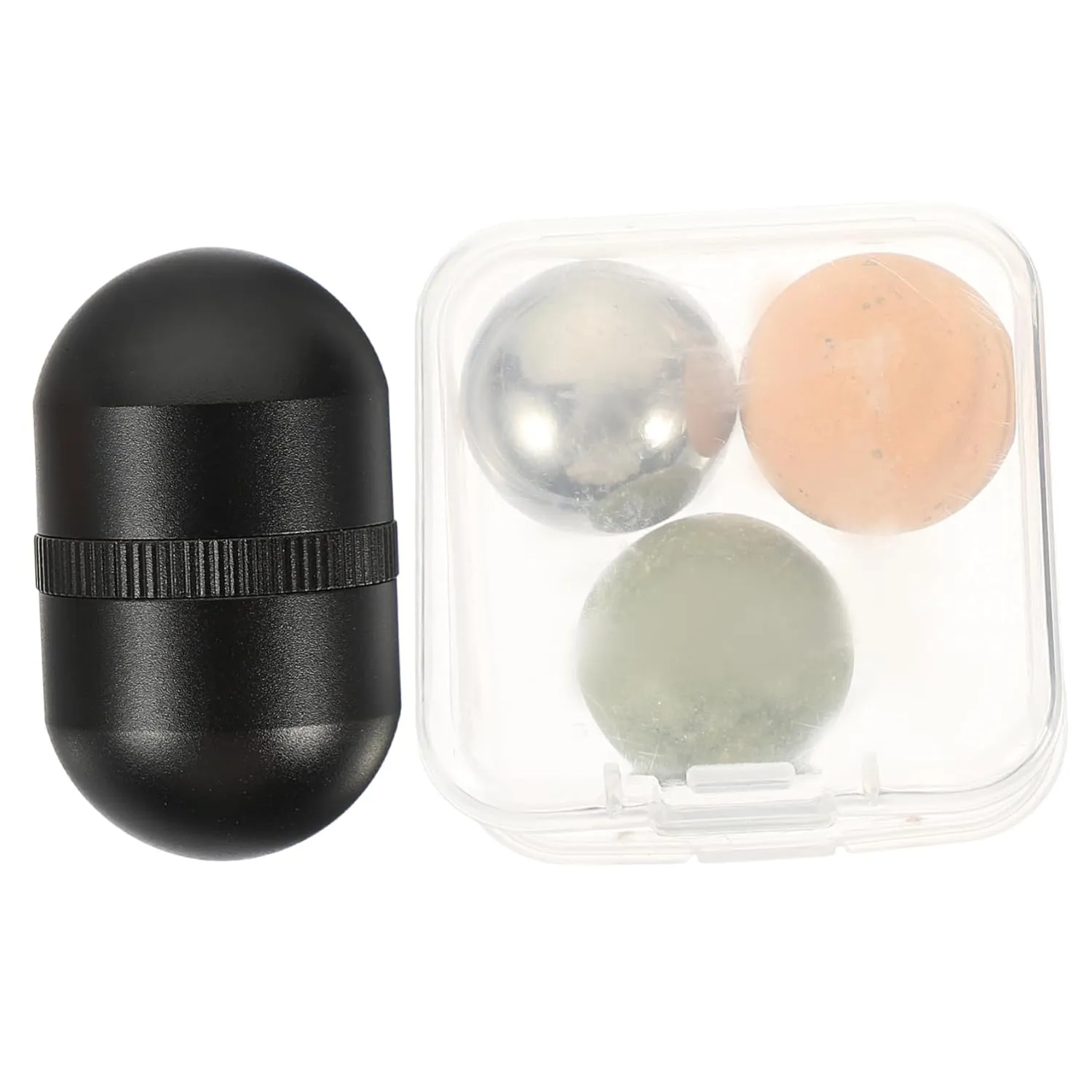 NOLITOY 2sets Jade Facial Roller Skin Tightening for Eyes Neck Face Reduces Dark Circles Relieves Skin Tension Absorption Beauty Tool for Daily Care