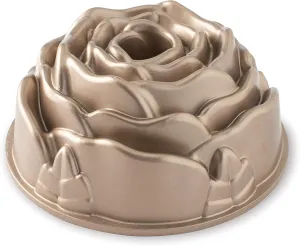 Nordic Ware Rose Cast Aluminum Bundt Pan