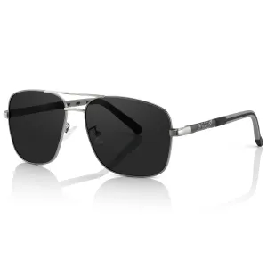 Olwen XXL Navigator Sunglasses For Large Heads (Polarized), Extra Large, Big and Tall, XL   Free Hard Case