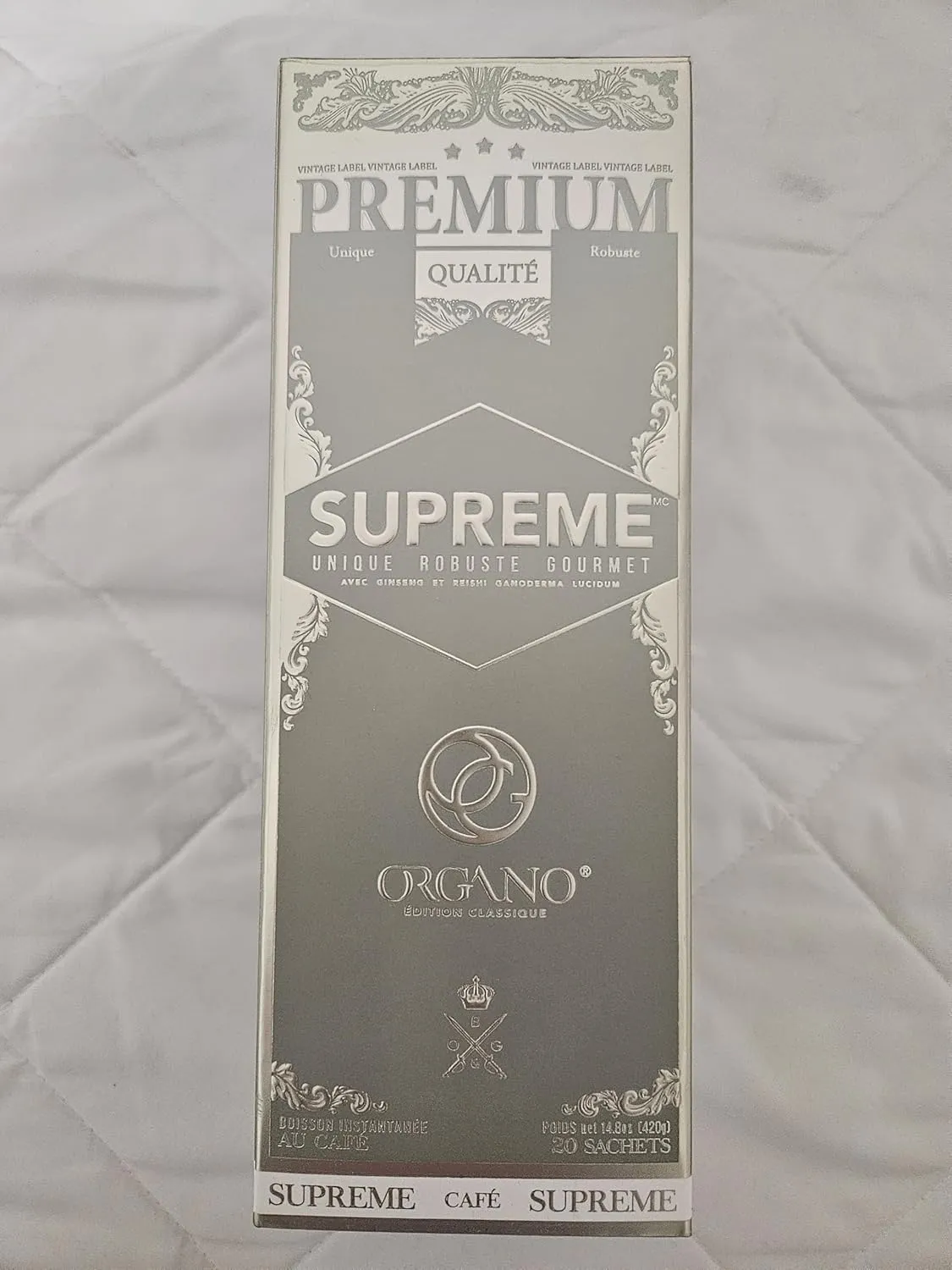 Organo Gold Cafe Supreme 100% Certified Ganoderma Extract Sealed