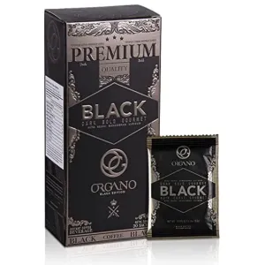 ORGANO Gourmet Black Coffee, 100% Certified Organic Ganoderma Lucidum Mushroom Coffee (30 Sachets)