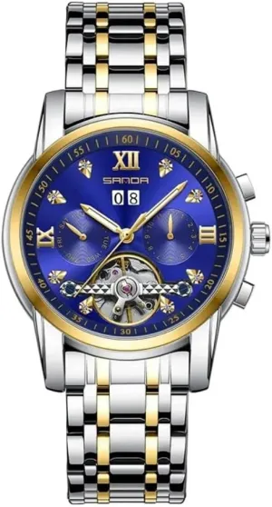 Original Design Mens Flywheel Mechanical Watches Luxury Luminous Automatic Watch Men Fashion Sport Waterproof Clock