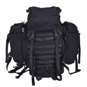 Original Dutch military large backpack camping hiking daypack 40 20 liters black
