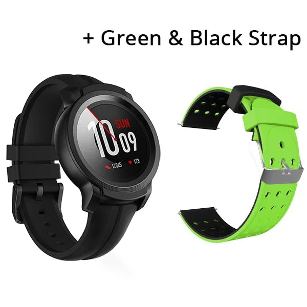 Original New Ticwatch E2 Smart Watch GPS Watch Strava Wear OS by Google 5ATM Waterproof 24hr Heart-rate Monitor Smartwatch Men