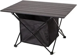 Outdoor Camping Table Portable Foldable Ultralight Aluminium Picnic Folding Tables Outdoors, Small