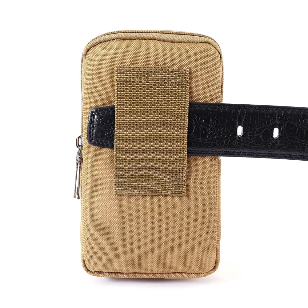 Outdoor Tactical Waist Bag - Small Phone Pocket Military Waist Pack with Molle Attachment
